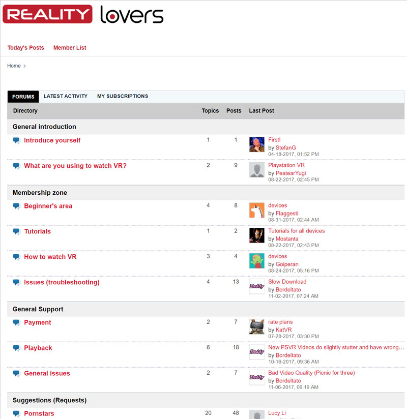 Reality Lovers Forum