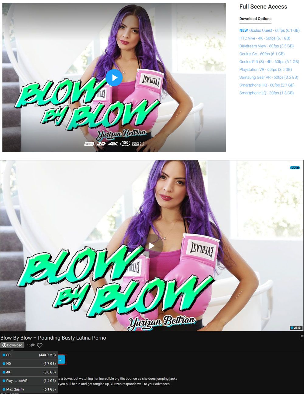 Blow-by-blow-szene BaDoinkVR